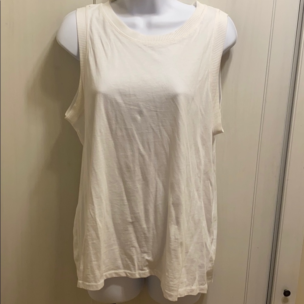 Zara White Tank